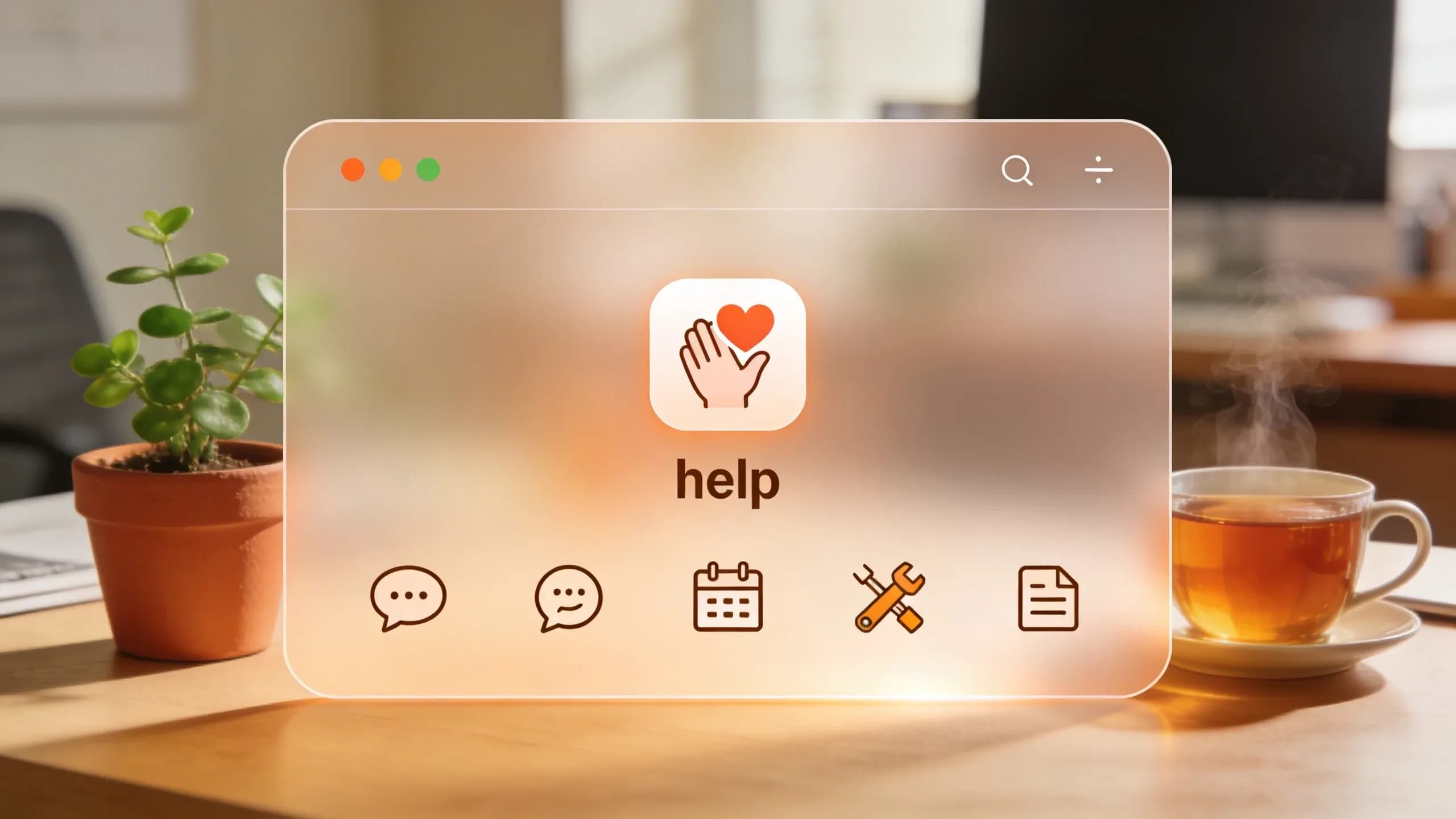 Сторінка послуг, яка не продає